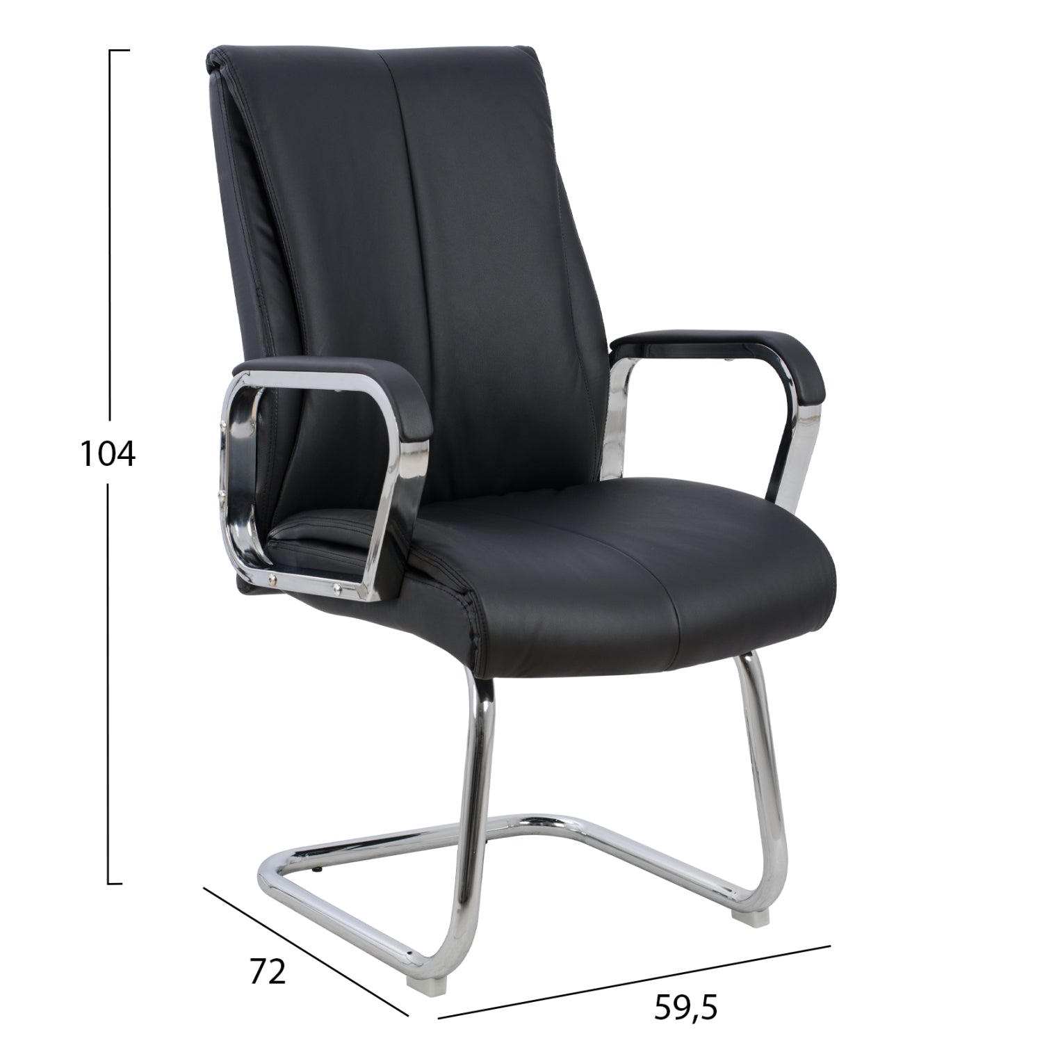 ΠΟΛΥΘΡΟΝΑ ΣΥΝΕΡΓΑΣΙΑΣ SHASHI HM1094.01 ΜΑΥΡΗ 59,5x72x104Υεκ. - Pakobazaar