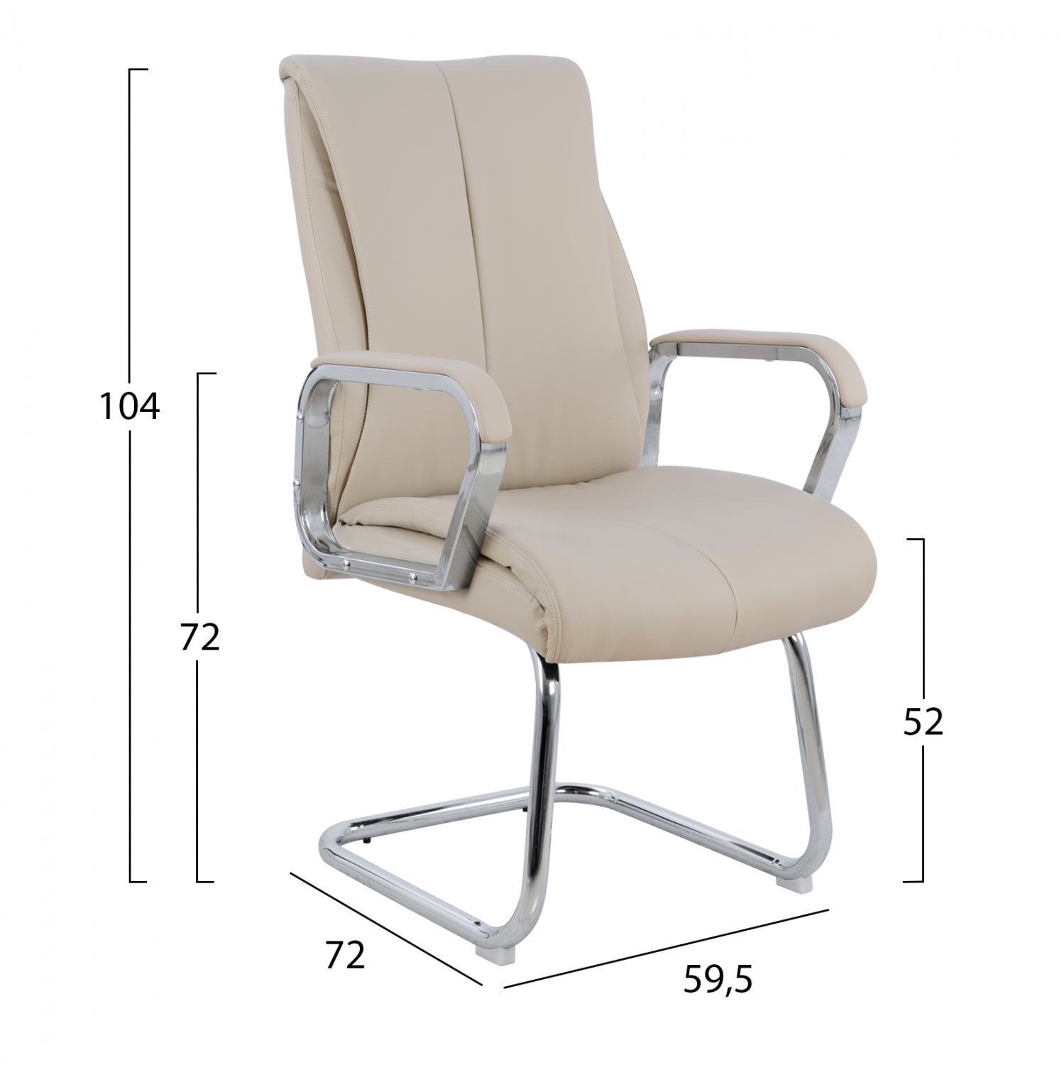 ΠΟΛΥΘΡΟΝΑ ΣΥΝΕΡΓΑΣΙΑΣ SHASHI HM1094.07 ΕΚΡΟΥ 59,5x72x104Υεκ. - Pakobazaar