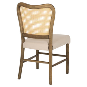 ΚΑΡΕΚΛΑ ΤΟΟΝ ΞΥΛΟ RATTAN ΥΦΑΣΜΑ HM9406.04 47x52x91,5Υεκ. - Pakobazaar