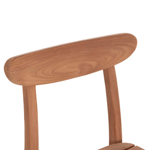ΚΑΡΕΚΛΑ ΤΡΑΠΕΖΑΡΙΑΣ ΕΞ.ΧΩΡΟΥ ROBBIE HM18115 ΞΥΛΟ TEAK--ΦΥΣΙΚΟ 48x51x82Υεκ. - Pakobazaar