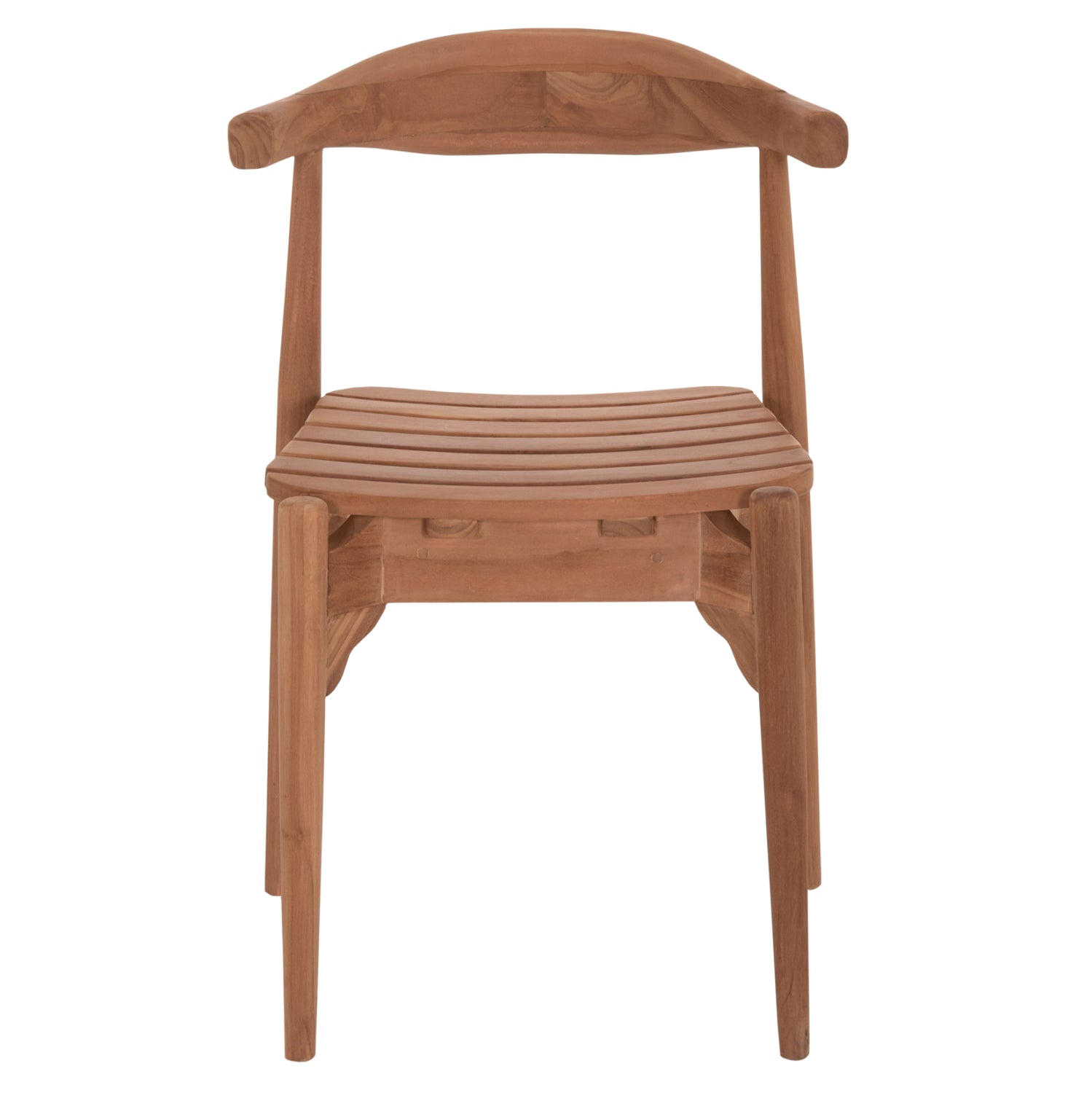 ΚΑΡΕΚΛΑ ΤΡΑΠΕΖΑΡΙΑΣ ΕΞ.ΧΩΡΟΥ DONNY HM6378 ΞΥΛΟ TEAK 52x54x74Υεκ. - Pakobazaar