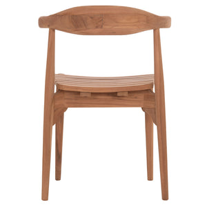 ΚΑΡΕΚΛΑ ΤΡΑΠΕΖΑΡΙΑΣ ΕΞ.ΧΩΡΟΥ DONNY HM6378 ΞΥΛΟ TEAK 52x54x74Υεκ. - Pakobazaar
