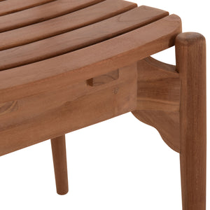 ΚΑΡΕΚΛΑ ΤΡΑΠΕΖΑΡΙΑΣ ΕΞ.ΧΩΡΟΥ DONNY HM6378 ΞΥΛΟ TEAK 52x54x74Υεκ. - Pakobazaar
