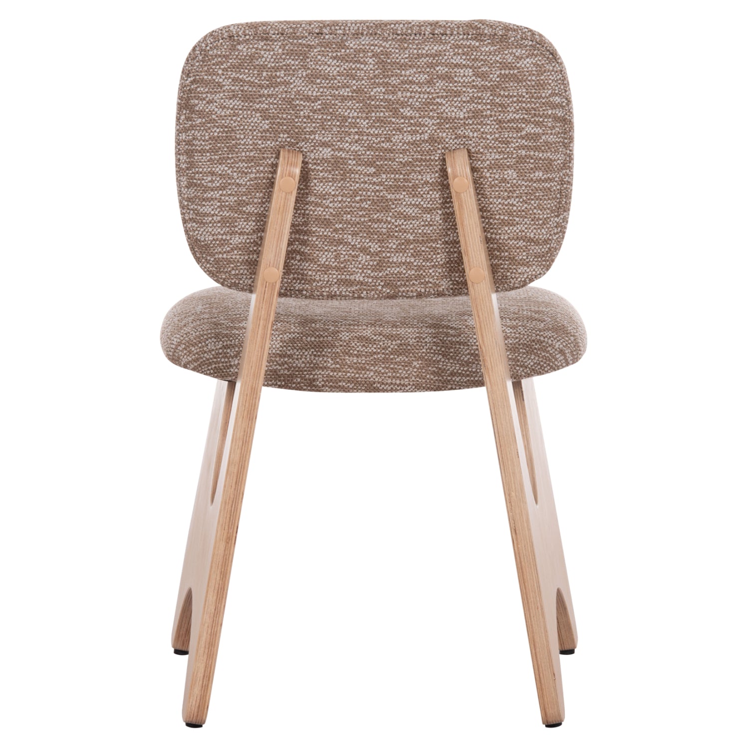 ΚΑΡΕΚΛΑ ΤΡΑΠΕΖΑΡΙΑΣ BELLISI HM18248.01 ΚΑΦΕ ΥΦΑΣΜΑ-PLYWOOD ΧΡΩΜΑ ΔΡΥΟΣ 53x56x78Υεκ. - Pakobazaar