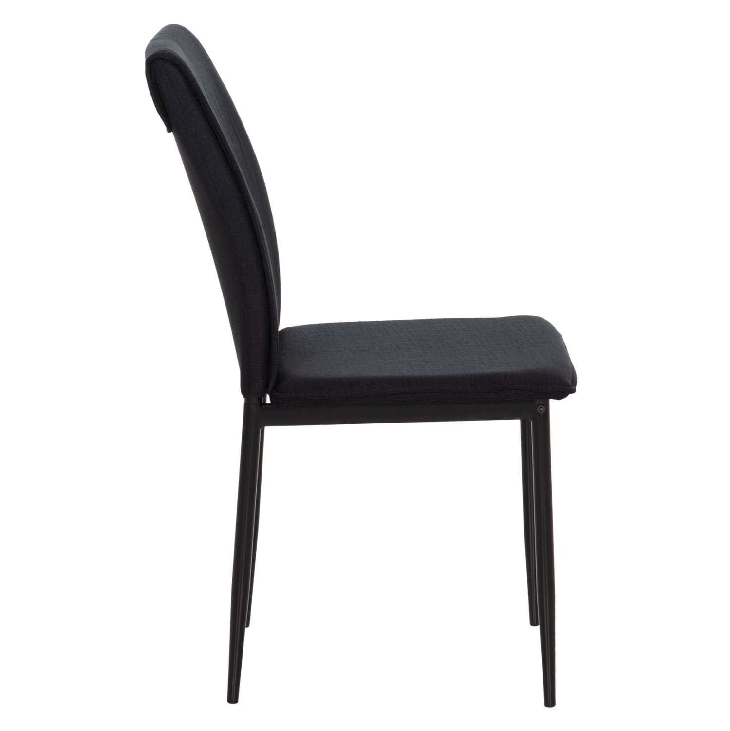 ΚΑΡΕΚΛΑ ΤΡΑΠΕΖΑΡΙΑΣ PERKY HM18347.02 ΜΑΥΡΟ ΥΦΑΣΜΑ & ΜΕΤΑΛΛΙΚΑ ΠΟΔΙΑ 44x60x87Υεκ - Pakobazaar