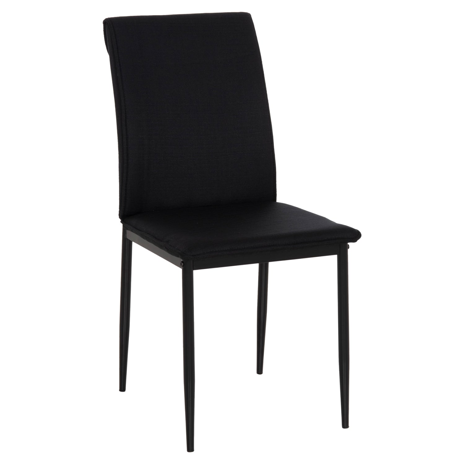 ΚΑΡΕΚΛΑ ΤΡΑΠΕΖΑΡΙΑΣ PERKY HM18347.02 ΜΑΥΡΟ ΥΦΑΣΜΑ & ΜΕΤΑΛΛΙΚΑ ΠΟΔΙΑ 44x60x87Υεκ - Pakobazaar