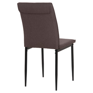 ΚΑΡΕΚΛΑ ΤΡΑΠΕΖΑΡΙΑΣ PERKY HM18347.03 ΚΑΦΕ ΥΦΑΣΜΑ-ΜΕΤΑΛ. ΠΟΔΙΑ ΜΑΥΡΑ 44x60x87Υεκ - Pakobazaar