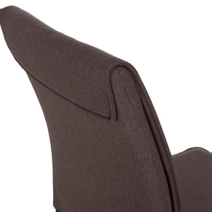 ΚΑΡΕΚΛΑ ΤΡΑΠΕΖΑΡΙΑΣ PERKY HM18347.03 ΚΑΦΕ ΥΦΑΣΜΑ-ΜΕΤΑΛ. ΠΟΔΙΑ ΜΑΥΡΑ 44x60x87Υεκ - Pakobazaar
