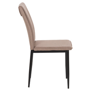 ΚΑΡΕΚΛΑ ΤΡΑΠΕΖΑΡΙΑΣ PERKY HM18347.04 ΜΠΕΖ ΥΦΑΣΜΑ-ΜΕΤΑΛ. ΠΟΔΙΑ ΜΑΥΡΑ 44x60x87Υεκ - Pakobazaar