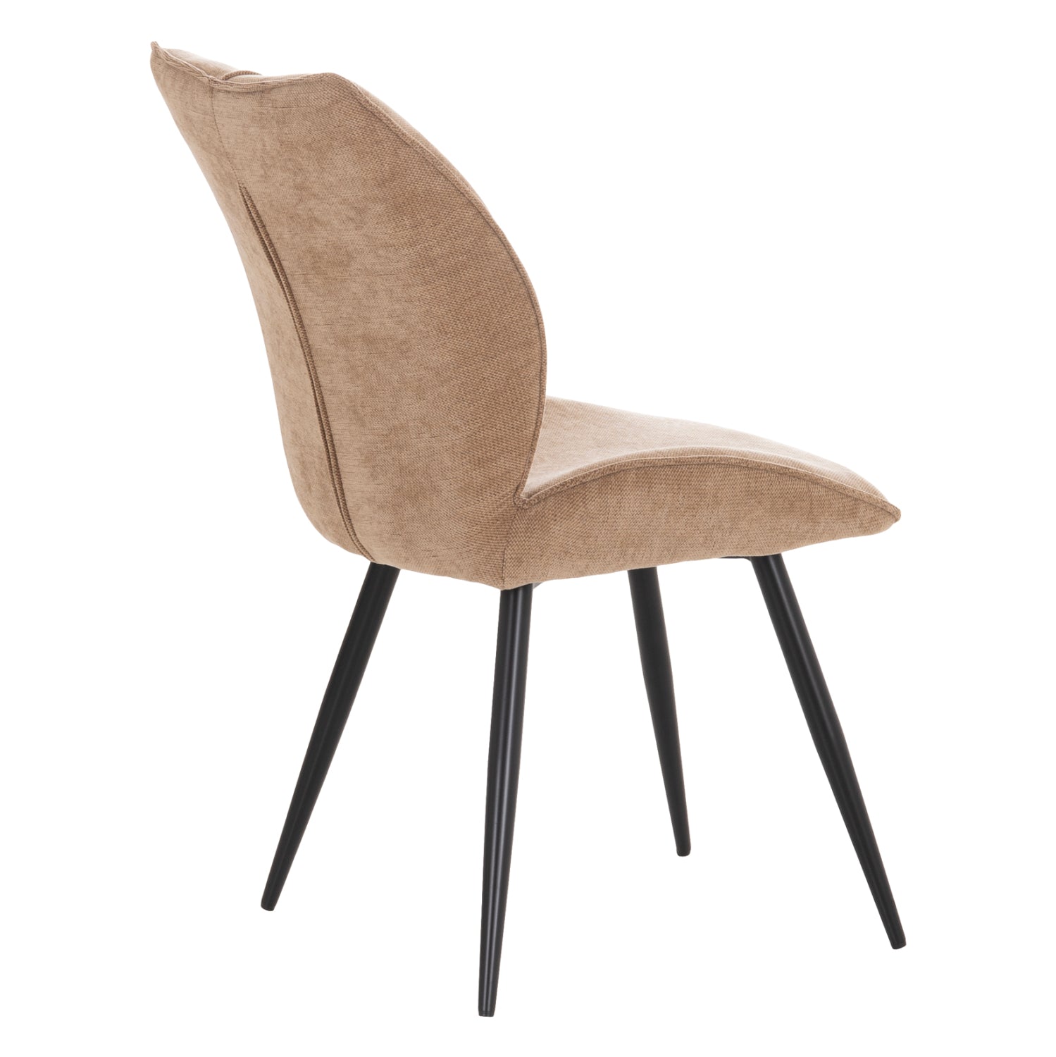 ΚΑΡΕΚΛΑ ΤΡΑΠΕΖΑΡΙΑΣ GAFF HM18425.03 TAUPE ΥΦΑΣΜΑ-ΜΕΤΑΛ.ΜΑΥΡΑ ΠΟΔΙΑ 49x63x90Υεκ - Pakobazaar