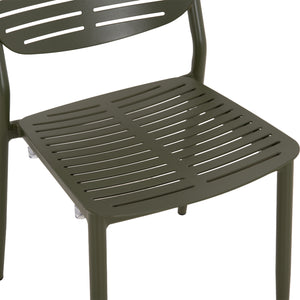 ΚΑΡΕΚΛΑ ΤΡΑΠΕΖΑΡΙΑΣ HILLIARD HM6645.07 ΑΛΟΥΜΙΝΙΟ OLIVE GREEN 46x54x78Υεκ - Pakobazaar