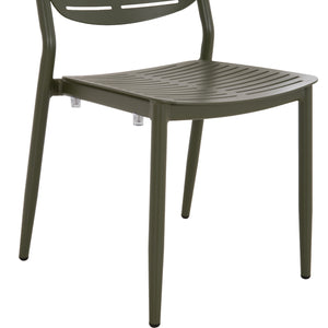 ΚΑΡΕΚΛΑ ΤΡΑΠΕΖΑΡΙΑΣ HILLIARD HM6645.07 ΑΛΟΥΜΙΝΙΟ OLIVE GREEN 46x54x78Υεκ - Pakobazaar