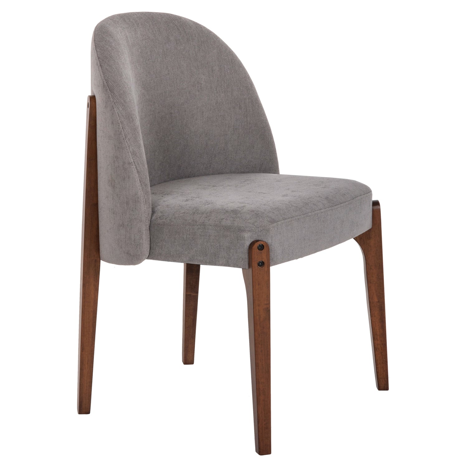 ΚΑΡΕΚΛΑ ΤΡΑΠΕΖΑΡΙΑΣ RAMMER HM9744.01 RUBBERWOOD ΣΕ ΚΑΡΥΔΙ-ΓΚΡΙ ΥΦΑΣΜΑ 57x55x86Υεκ. - Pakobazaar