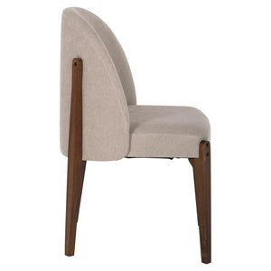 ΚΑΡΕΚΛΑ ΤΡΑΠΕΖΑΡΙΑΣ RAMMER HM9744.02 RUBBERWOOD ΣΕ ΚΑΡΥΔΙ-ΕΚΡΟΥ ΥΦΑΣΜΑ 57x55x86Υεκ. - Pakobazaar