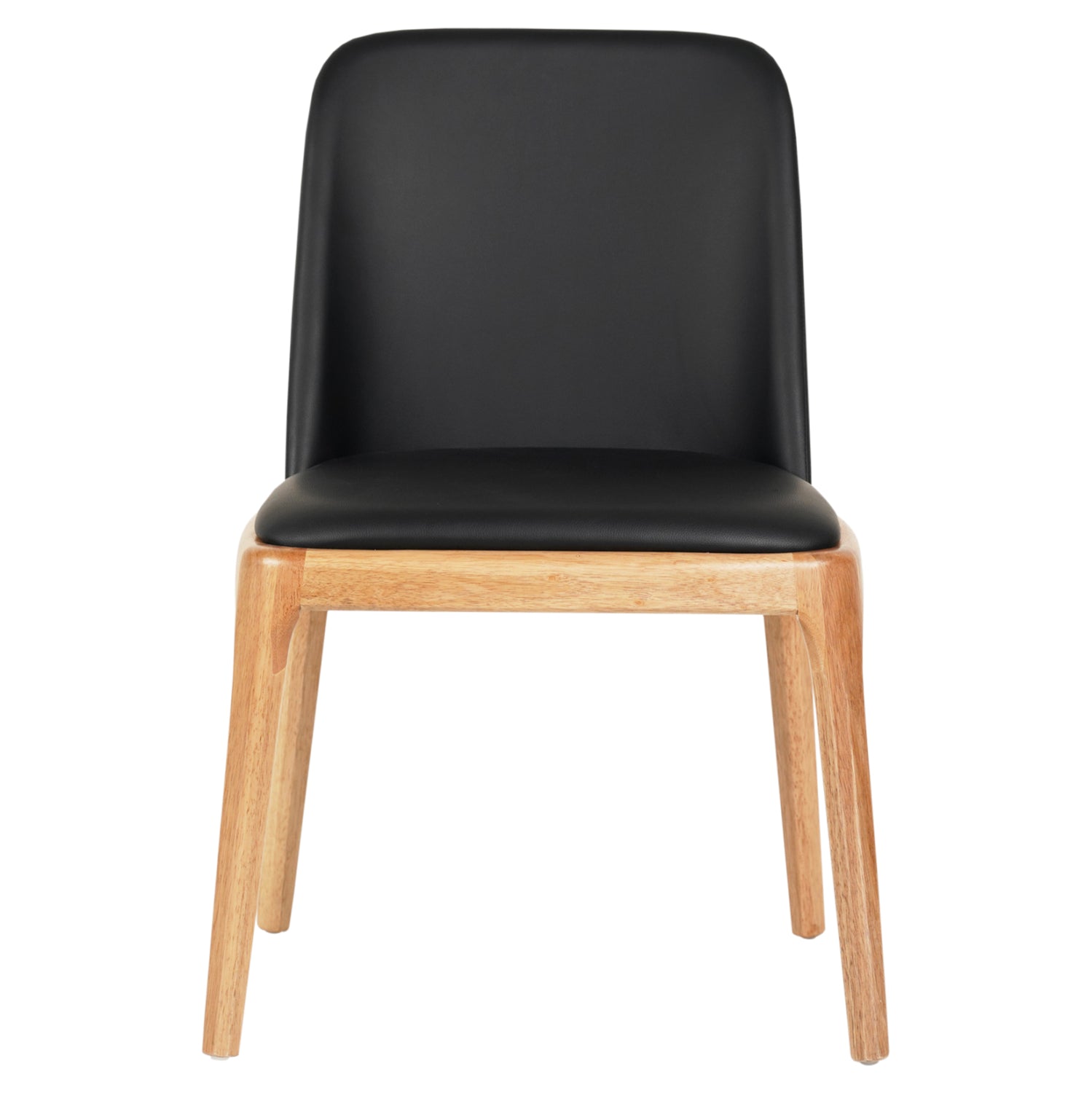 KΑΡΕΚΛΑ ΤΡΑΠΕΖΑΡΙΑΣ FURLAN HM9944.01 RUBBERWOOD-ΜΑΥΡΟ PU 54,5x58x86Υεκ - Pakobazaar