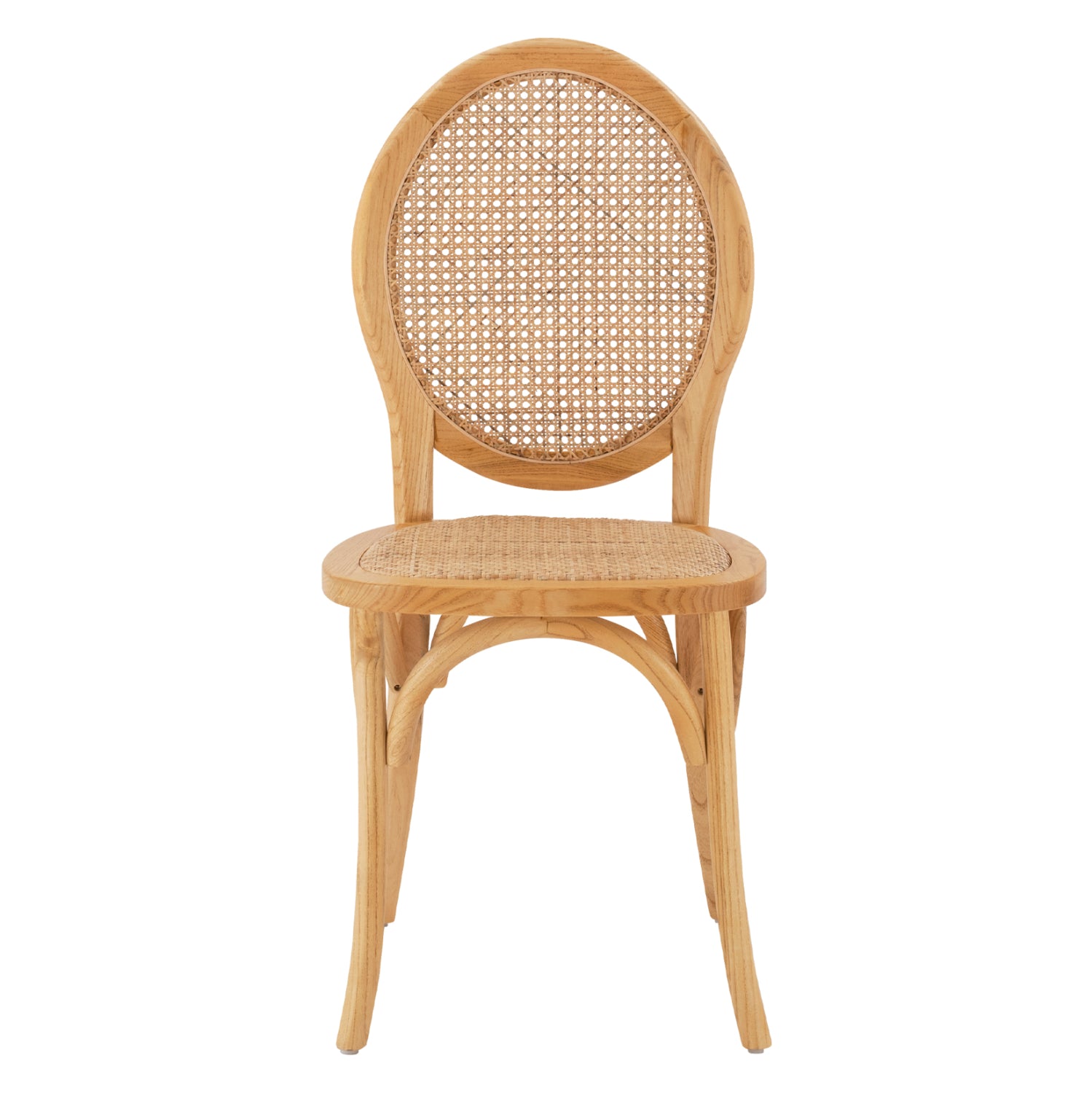 ΚΑΡΕΚΛΑ ΞΥΛΙΝΗ TINSLEY ΜΕ ΟΒΑΛ ΠΛΑΤΗ ΚΑΙ ΠΛΕΞΗ RATTAN ΣΕ ΦΥΣΙΚΗ ΑΠΟΧΡΩΣΗ HM8745.01 45x50x97 εκ. - Pakobazaar