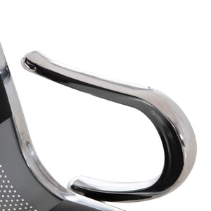 ΚΑΘΙΣΜΑ ΑΝΑΜΟΝΗΣ Τ.ΑΕΡΟΔΡΟΜΙΟΥ 3ΘΕΣΙΟ AVIATOR HM18400 ΜΕΤΑΛΛΟ ΜΕ PU ΜΑΥΡΟ 172x55x76Υ - Pakobazaar