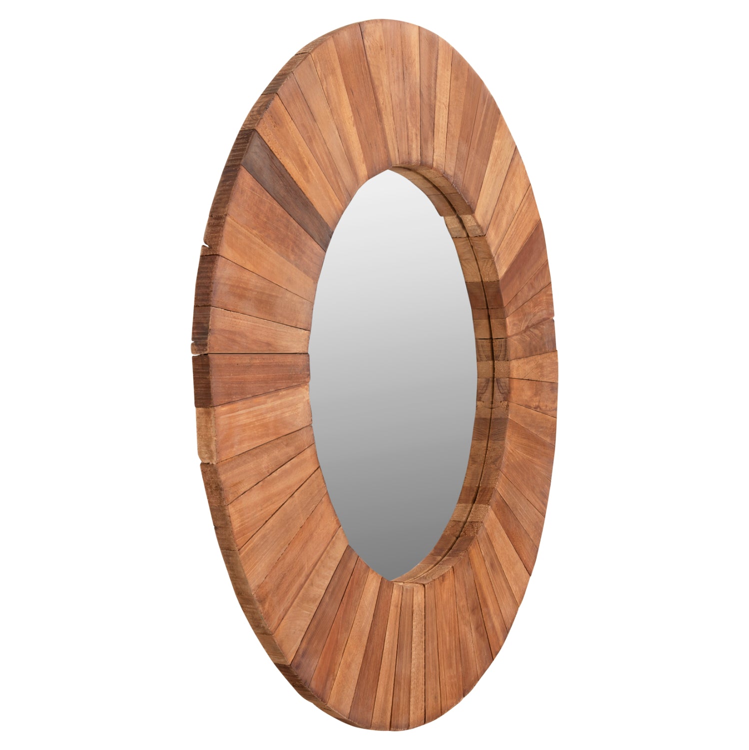 ΚΑΘΡΕΠΤΗΣ ΑΠΟ ΑΝΑΚΥΚΛΩΜΕΝΑ ΞΥΛΑ ΦΥΣΙΚΟ HM7726 Φ100εκ. - Pakobazaar