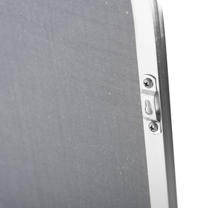 ΚΑΘΡΕΠΤΗΣ ΔΑΠΕΔΟΥ JOELY HM9578.40 ΣΚΕΛΕΤΟΣ ΑΛΟΥΜΙΝΙΟΥ ΣΕ ΑΣΗΜΙ ΧΡΩΜΑ 40x31x160Υεκ. - Pakobazaar