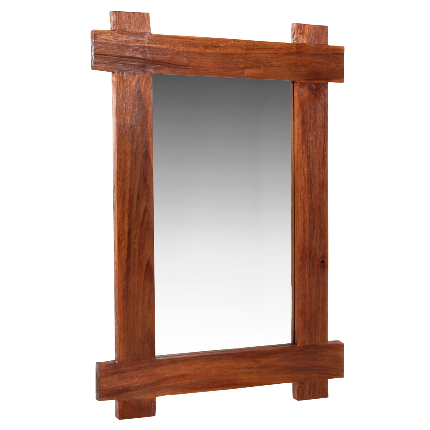 ΚΑΘΡΕΠΤΗΣ ΤΟΙΧΟΥ HM4303 ΑΝΑΚΥΚΛΩΜΕΝΟ TEAK ΣΕ ΦΥΣΙΚΟ 70x100Υεκ. - Pakobazaar