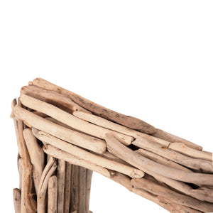 ΚΑΘΡΕΠΤΗΣ ΤΟΙΧΟΥ TWIGS HM4440 DRIFTWOOD ΣΕ ΦΥΣΙΚΟ ΧΡΩΜΑ 62x10x82Υεκ. - Pakobazaar