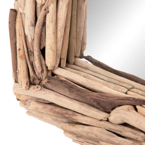 ΚΑΘΡΕΠΤΗΣ ΤΟΙΧΟΥ TWIGS HM4440 DRIFTWOOD ΣΕ ΦΥΣΙΚΟ ΧΡΩΜΑ 62x10x82Υεκ. - Pakobazaar
