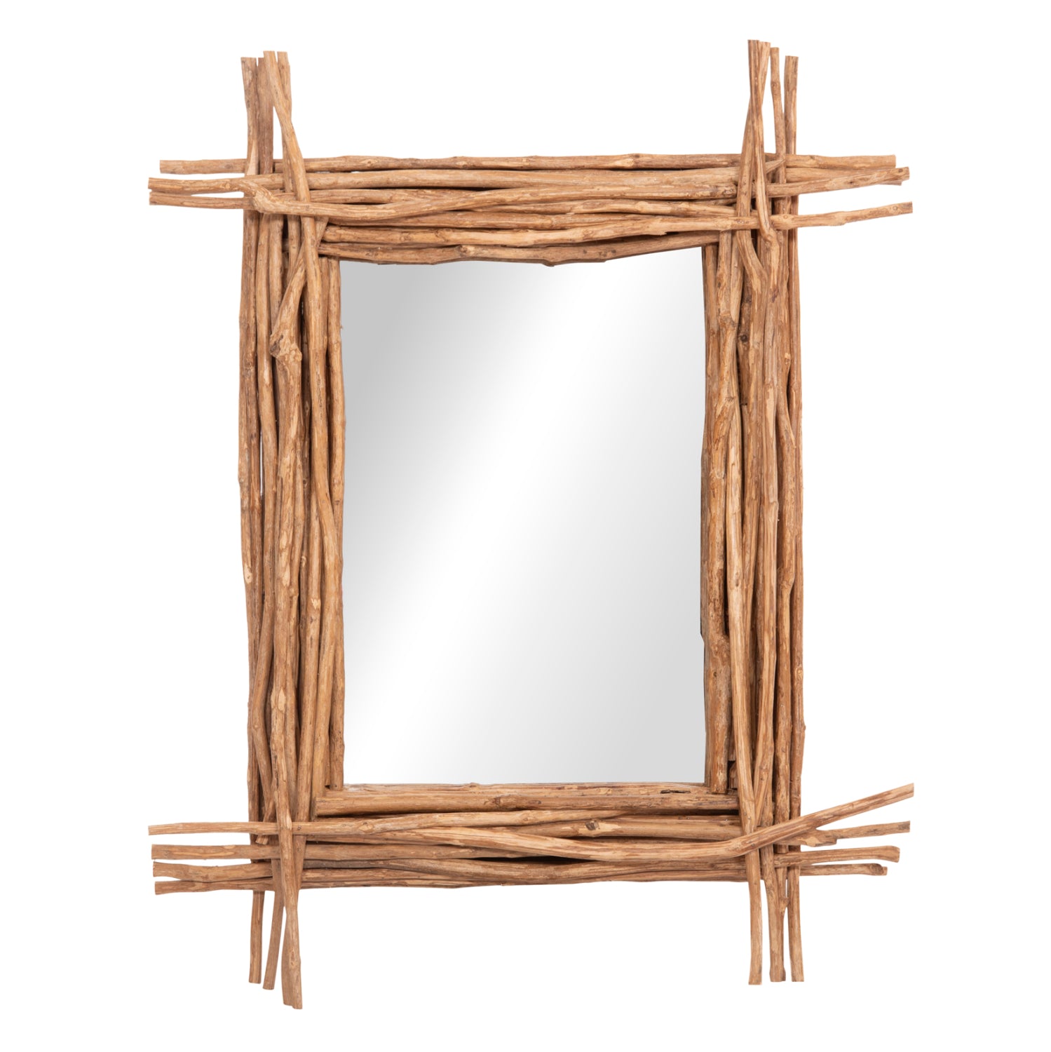 ΚΑΘΡΕΠΤΗΣ ΤΟΙΧΟΥ TWIGGER HM4442 DRIFTWOOD ΣΕ ΦΥΣΙΚΟ ΧΡΩΜΑ 80x15x100Υεκ