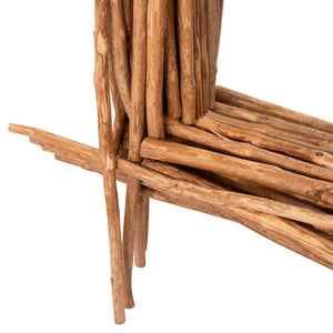 ΚΑΘΡΕΠΤΗΣ ΤΟΙΧΟΥ TWIGGER HM4442 DRIFTWOOD ΣΕ ΦΥΣΙΚΟ ΧΡΩΜΑ 80x15x100Υεκ - Pakobazaar