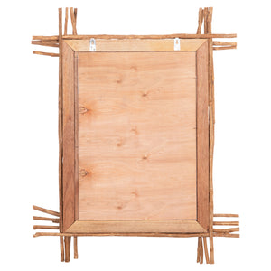 ΚΑΘΡΕΠΤΗΣ ΤΟΙΧΟΥ TWIGGER HM4442 DRIFTWOOD ΣΕ ΦΥΣΙΚΟ ΧΡΩΜΑ 80x15x100Υεκ - Pakobazaar