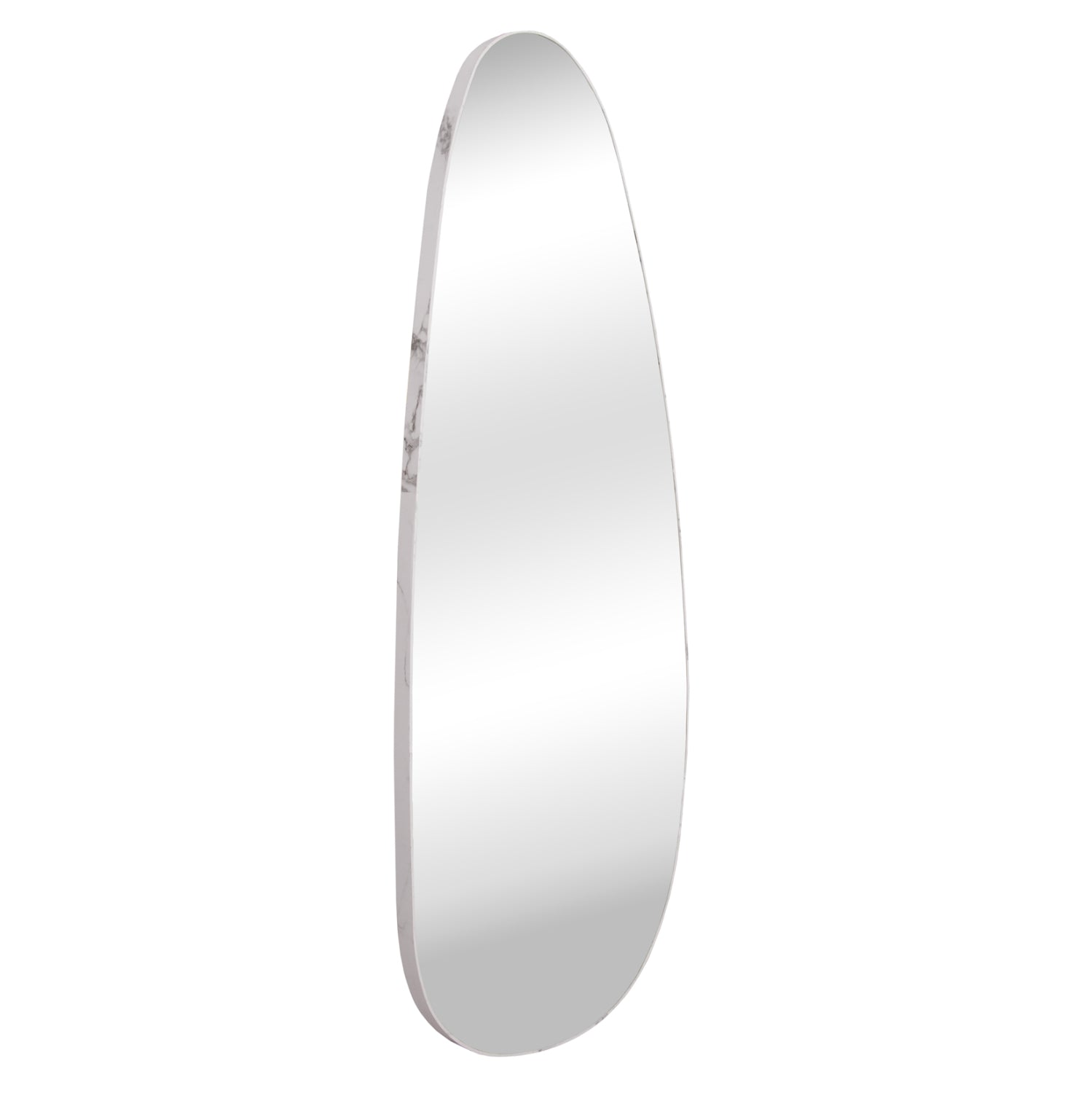 ΚΑΘΡΕΠΤΗΣ ΤΟΙΧΟΥ CRITHER HM4486.05 ΜΕ ΠΛΑΙΣΙΟ MDF ΣΕ WHITE MARBLE ΧΡΩΜΑ 49x140Υεκ. - Pakobazaar