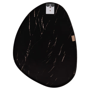 ΚΑΘΡΕΠΤΗΣ ΤΟΙΧΟΥ IRREGU HM4487.01 ΜΕ ΠΛΑΙΣΙΟ MDF ΣΕ BLACK MARBLE ΧΡΩΜΑ 60x80Υεκ. - Pakobazaar
