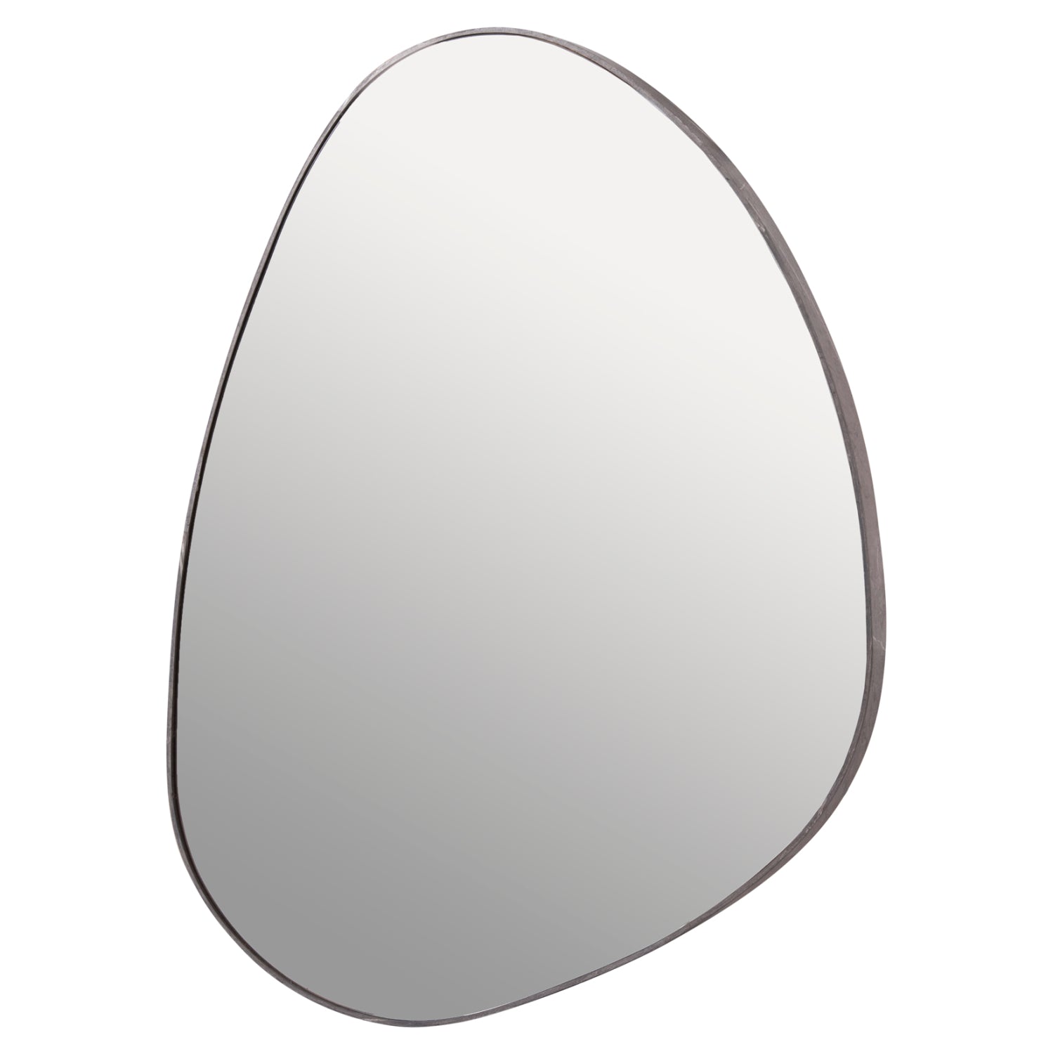 ΚΑΘΡΕΠΤΗΣ ΤΟΙΧΟΥ IRREGU HM4487.02 ΜΕ ΠΛΑΙΣΙΟ MDF ΣΕ GREY MARBLE ΧΡΩΜΑ 60x80Υεκ. - Pakobazaar