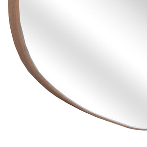 ΚΑΘΡΕΠΤΗΣ ΤΟΙΧΟΥ IRREGU HM4487.03 ΜΕ ΠΛΑΙΣΙΟ MDF ΦΥΣΙΚΟ ΧΡΩΜΑ ΞΥΛΟΥ 60x80Υεκ. - Pakobazaar
