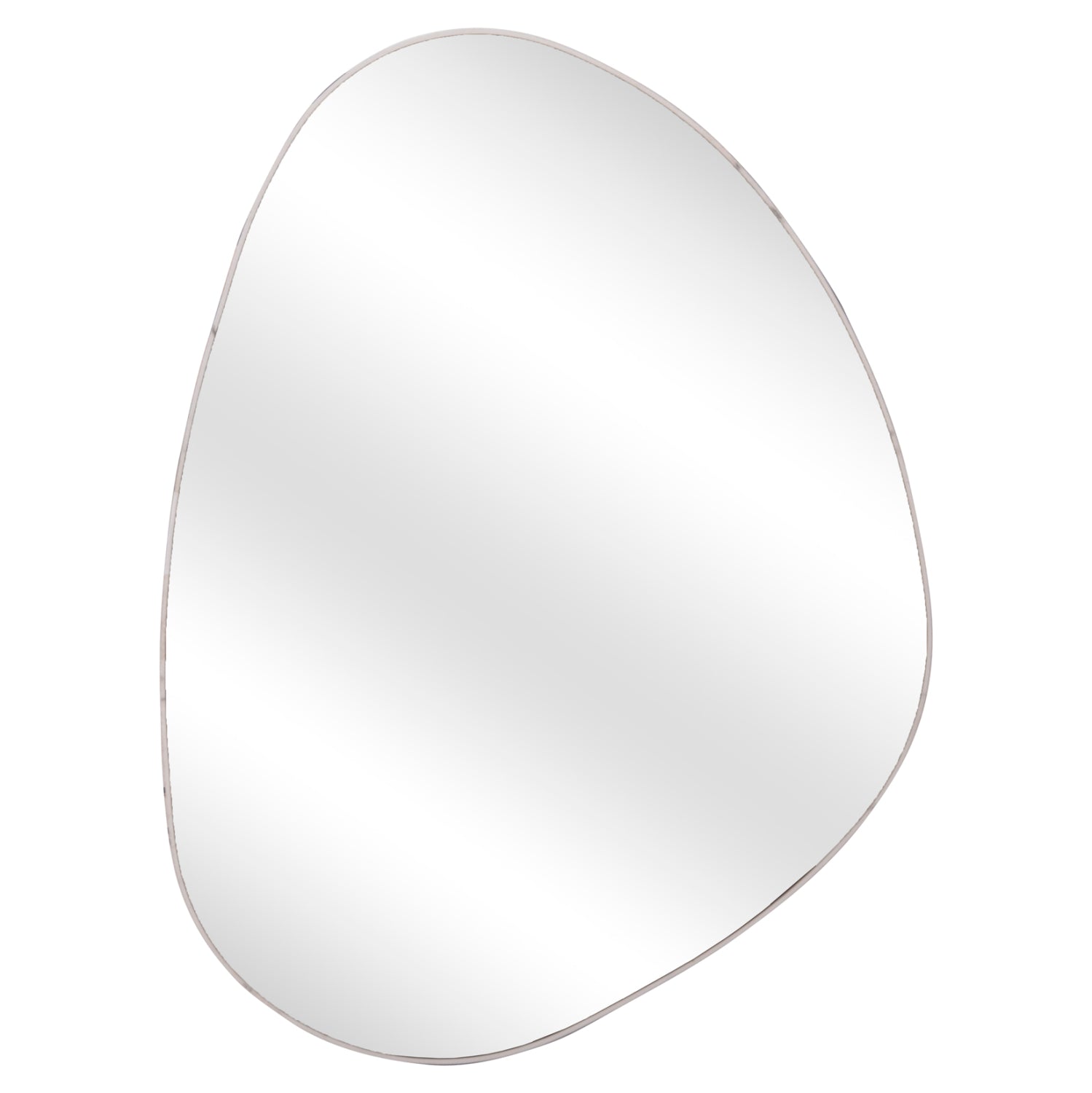 ΚΑΘΡΕΠΤΗΣ ΤΟΙΧΟΥ IRREGU HM4487.05 ΜΕ ΠΛΑΙΣΙΟ MDF ΣΕ WHITE MARBLE ΧΡΩΜΑ 60x80Υεκ. - Pakobazaar