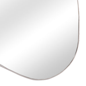 ΚΑΘΡΕΠΤΗΣ ΤΟΙΧΟΥ IRREGU HM4487.05 ΜΕ ΠΛΑΙΣΙΟ MDF ΣΕ WHITE MARBLE ΧΡΩΜΑ 60x80Υεκ. - Pakobazaar