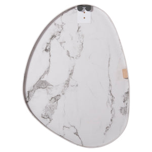 ΚΑΘΡΕΠΤΗΣ ΤΟΙΧΟΥ IRREGU HM4487.05 ΜΕ ΠΛΑΙΣΙΟ MDF ΣΕ WHITE MARBLE ΧΡΩΜΑ 60x80Υεκ. - Pakobazaar