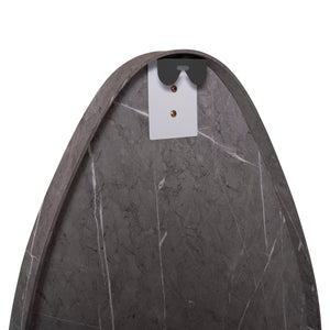 ΚΑΘΡΕΠΤΗΣ ΤΟΙΧΟΥ DROP HM4488.02 ΜΕ ΠΛΑΙΣΙΟ MDF ΣΕ ΧΡΩΜΑΤΙΣΜΟ GREY MARBLE 50x80Υεκ. - Pakobazaar