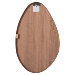 ΚΑΘΡΕΠΤΗΣ ΤΟΙΧΟΥ DROP HM4488.03 ΜΕ ΠΛΑΙΣΙΟ MDF ΣΕ ΦΥΣΙΚΟ ΧΡΩΜΑ ΞΥΛΟΥ 50x80Υεκ. - Pakobazaar