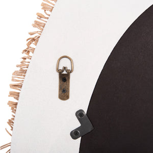 ΚΑΘΡΕΠΤΗΣ ΤΟΙΧΟΥ ΣΕΙΡΑ SANTORINI HM4528 MDF ΥΠΟΛΕΥΚΟ-ΔΙΑΚΟΣΜΗΣΗ ΣΕ ΜΠΕΖ 60x2x80Υεκ. - Pakobazaar