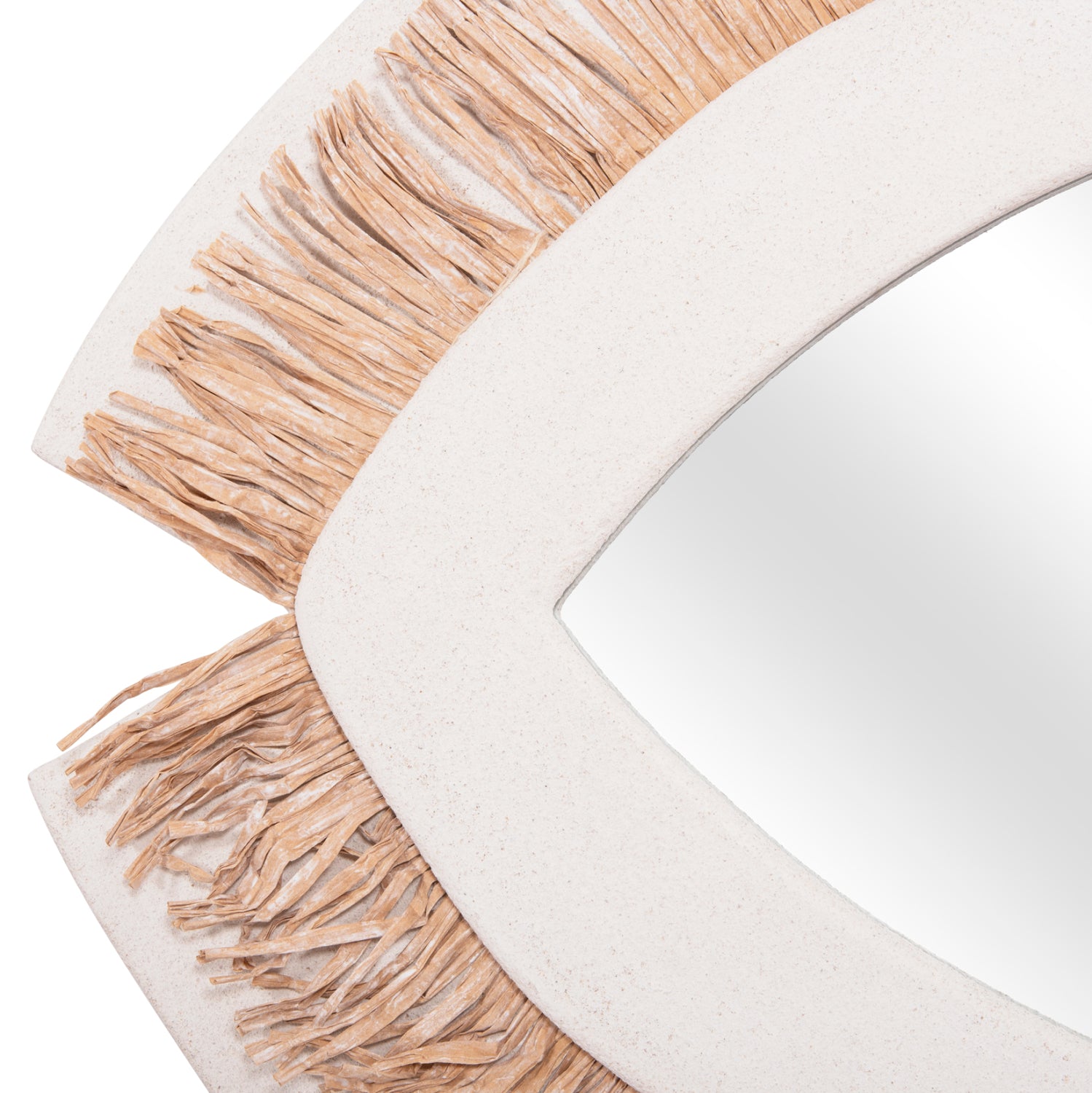 ΚΑΘΡΕΠΤΗΣ ΤΟΙΧΟΥ ΣΕΙΡΑ SANTORINI HM4529 MDF ΥΠΟΛΕΥΚΟ-ΔΙΑΚΟΣΜΗΣΗ ΣΕ ΜΠΕΖ 81x1,8x54Υεκ. - Pakobazaar
