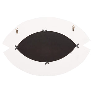 ΚΑΘΡΕΠΤΗΣ ΤΟΙΧΟΥ ΣΕΙΡΑ SANTORINI HM4529 MDF ΥΠΟΛΕΥΚΟ-ΔΙΑΚΟΣΜΗΣΗ ΣΕ ΜΠΕΖ 81x1,8x54Υεκ. - Pakobazaar