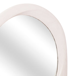 ΚΑΘΡΕΠΤΗΣ ΤΟΙΧΟΥ ΟΒΑΛ ΣΕΙΡΑ SANTORINI HM4511 MDF ΣΕ ΥΠΟΛΕΥΚΟ 82x3,5x74Υεκ - Pakobazaar