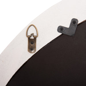 ΚΑΘΡΕΠΤΗΣ ΤΟΙΧΟΥ ΟΒΑΛ ΣΕΙΡΑ SANTORINI HM4513 MDF ΣΕ ΥΠΟΛΕΥΚΟ 90x3,2x60Υεκ - Pakobazaar