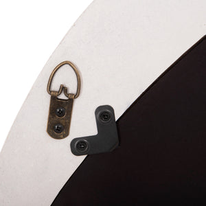 ΚΑΘΡΕΠΤΗΣ ΤΟΙΧΟΥ ΟΒΑΛ ΣΕΙΡΑ SANTORINI HM4514 MDF ΣΕ ΥΠΟΛΕΥΚΟ 48x3,2x60Υεκ - Pakobazaar