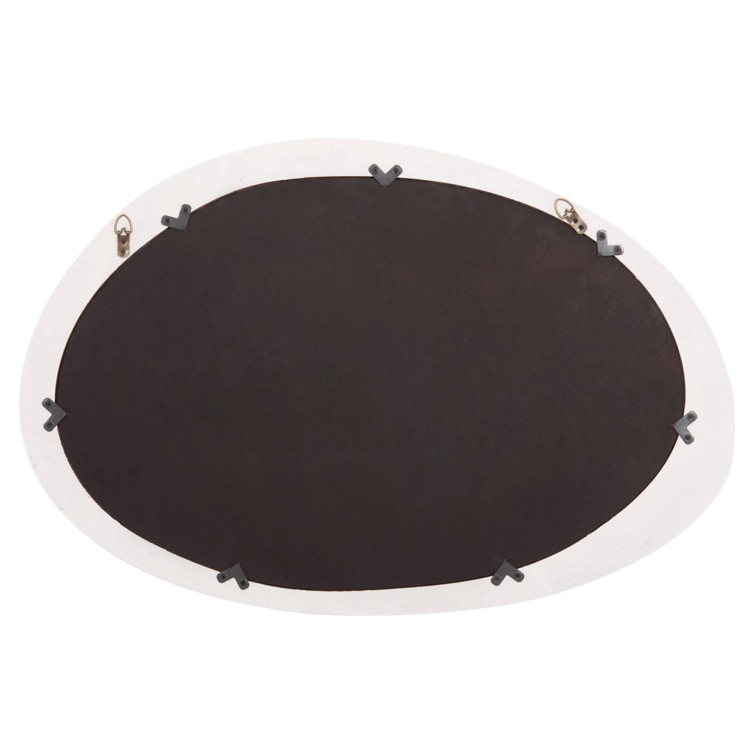 ΚΑΘΡΕΠΤΗΣ ΤΟΙΧΟΥ ΟΒΑΛ ΣΕΙΡΑ SANTORINI HM4514 MDF ΣΕ ΥΠΟΛΕΥΚΟ 48x3,2x60Υεκ - Pakobazaar