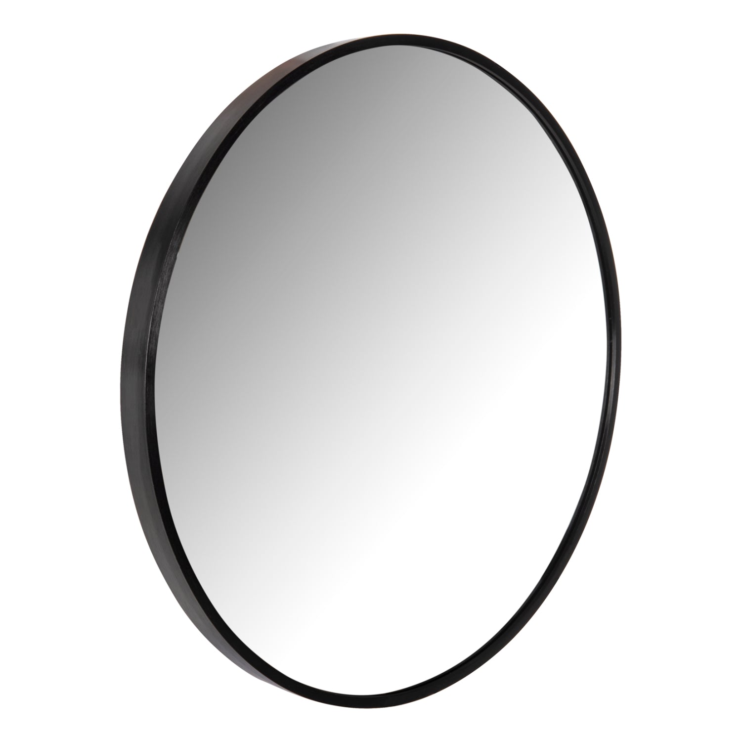 ΚΑΘΡΕΠΤΗΣ ΤΟΙΧΟΥ ΣΤΡΟΓΓΥΛΟΣ HM9582.01 ΣΚΕΛΕΤΟΣ ΑΛΟΥΜΙΝΙΟΥ ΣΕ ΜΑΥΡΟ ΧΡΩΜΑ Φ50x3 εκ. - Pakobazaar