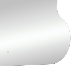 ΚΑΘΡΕΠΤΗΣ TOIXOY ΣΕΙΡΑ TORCH HM4490 ΧΩΡΙΣ ΠΛΑΙΣΙΟ-LED ΟΠΙΣΘΙΟΣ ΦΩΤΙΣΜΟΣ 88x68Υεκ. - Pakobazaar