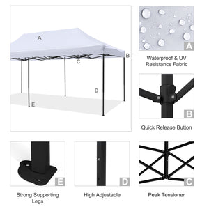 ΚΙΟΣΚΙ/GAZEBO MATTHEW HM6312 ΠΤΥΣΣΟΜΕΝΟ-ΣΚΕΛΕΤΟΣ ΜΕΤΑΛ.ΜΑΥΡΟΣ-ΛΕΥΚΟ ΥΦΑΣΜΑ 3x6x3,10Yμ - Pakobazaar