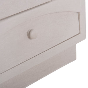 ΚΟΜΟΔΙΝΟ ΣΕΙΡΑ SANTORINI HM18047 MDF ΣΕ ΥΠΟΛΕΥΚΟ ΧΡΩΜΑ-3 ΣΥΡΤΑΡIA 48x38x55,5Υεκ. - Pakobazaar
