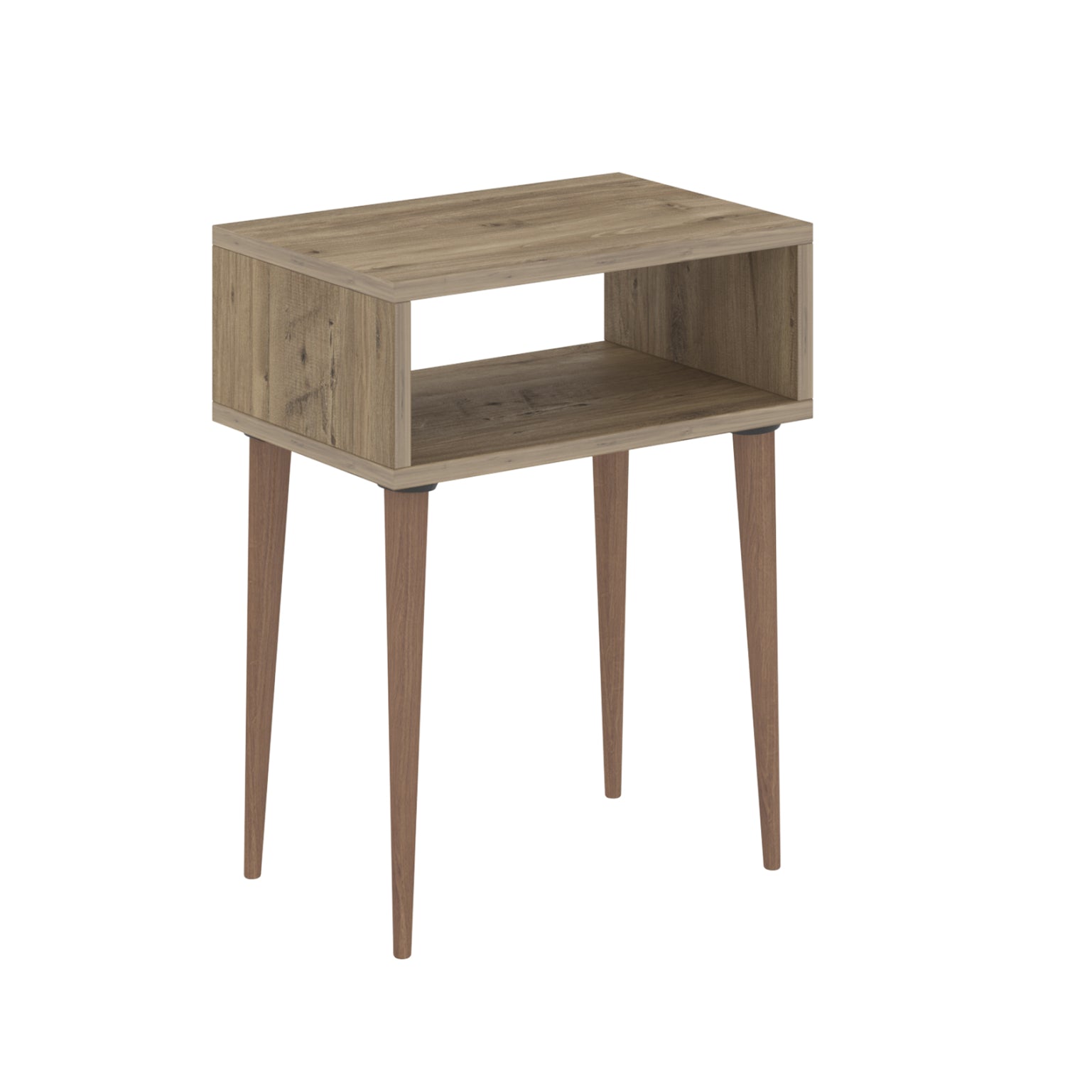 ΚΟΜΟΔΙΝΟ TODD HM18183.04 ΜΕΛΑΜΙΝΗ ΟΑΚ-ΠΟΔΙΑ ΦΥΣΙΚΟ 45x30x58Υεκ. - Pakobazaar